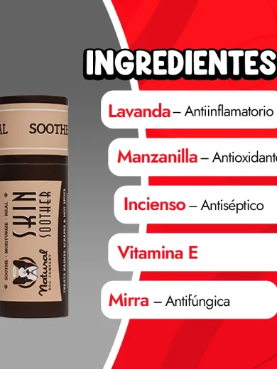 Balsamo para la piel ingredientes Ingredientes del bálsamo para la piel de perros