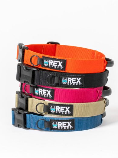 Collar para perros TrailHead de Rex Specs en varios colores
