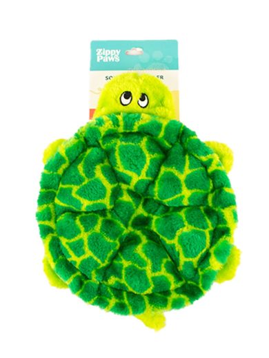 Juguete para perro produce sonido en forma de tierna tortuga.