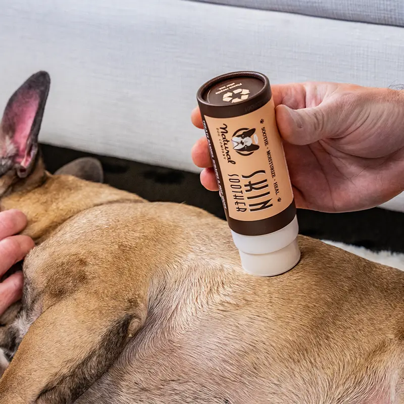 Balsamo para la piel modo de uso Cómo aplicar el bálsamo para la piel para perros vendido en dogytoon